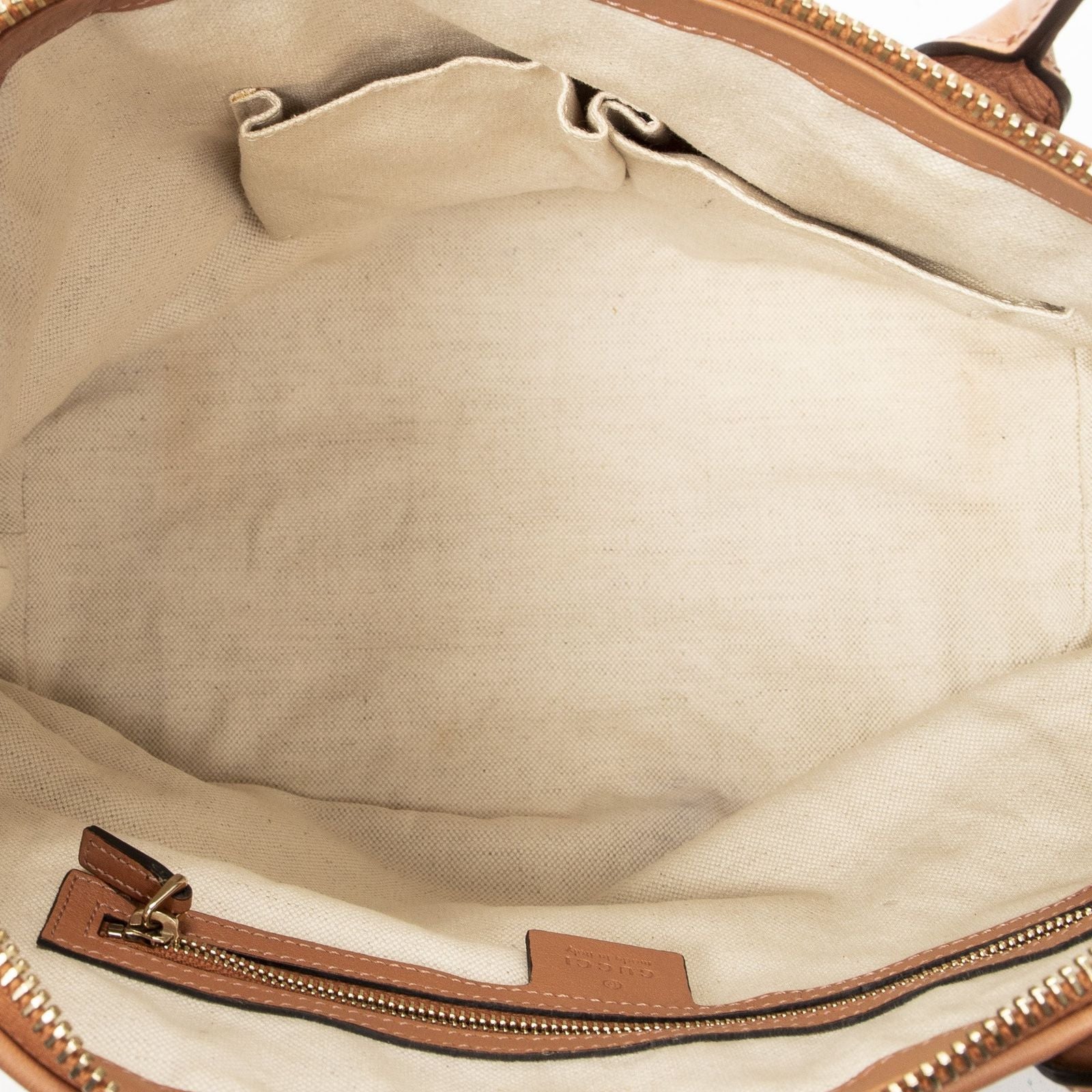 Gucci Bamboo Heart Bit Zip Tote Pink Guccissima — view 9