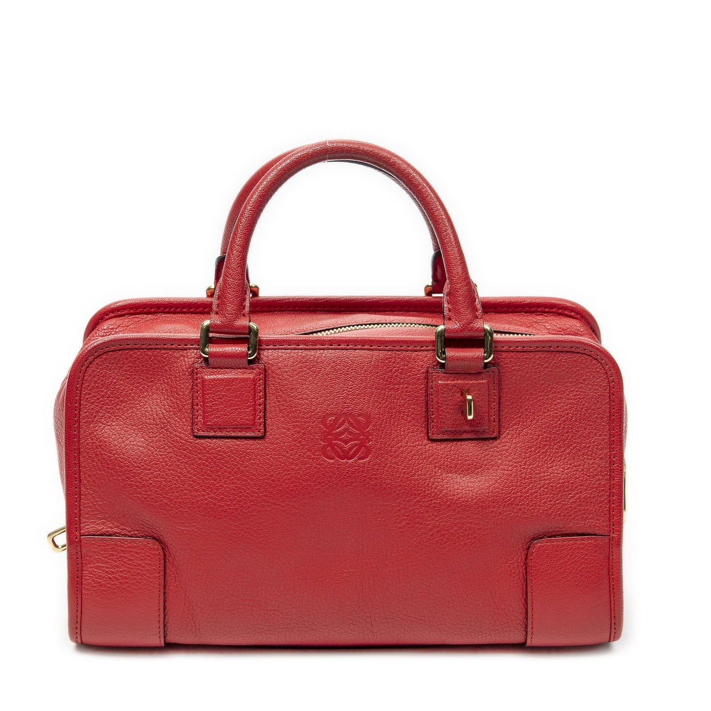 Loewe Amazona Red Goatskin Leather