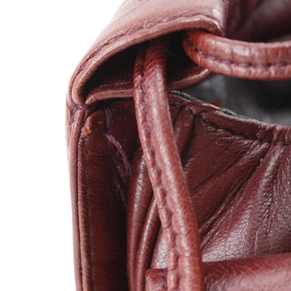 Loewe Anagram Vintage Leather Red Shoulder — view 7