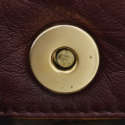 Loewe Anagram Vintage Leather Red Shoulder — view 9