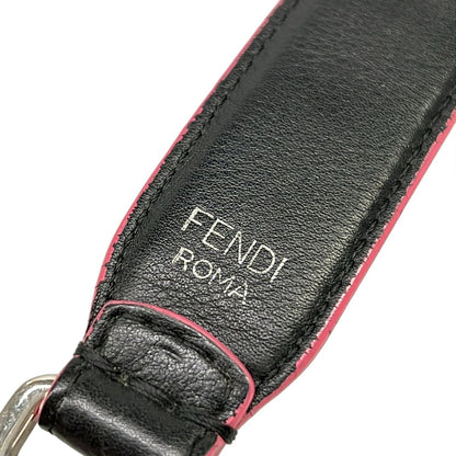 Fendi Shoulder Strap Mini Black Pink Multi Leather — view 3