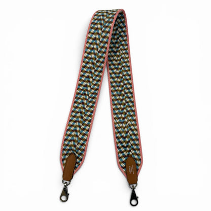 Hermes Bandouliere Sangles Silver Shoulder Strap Multi