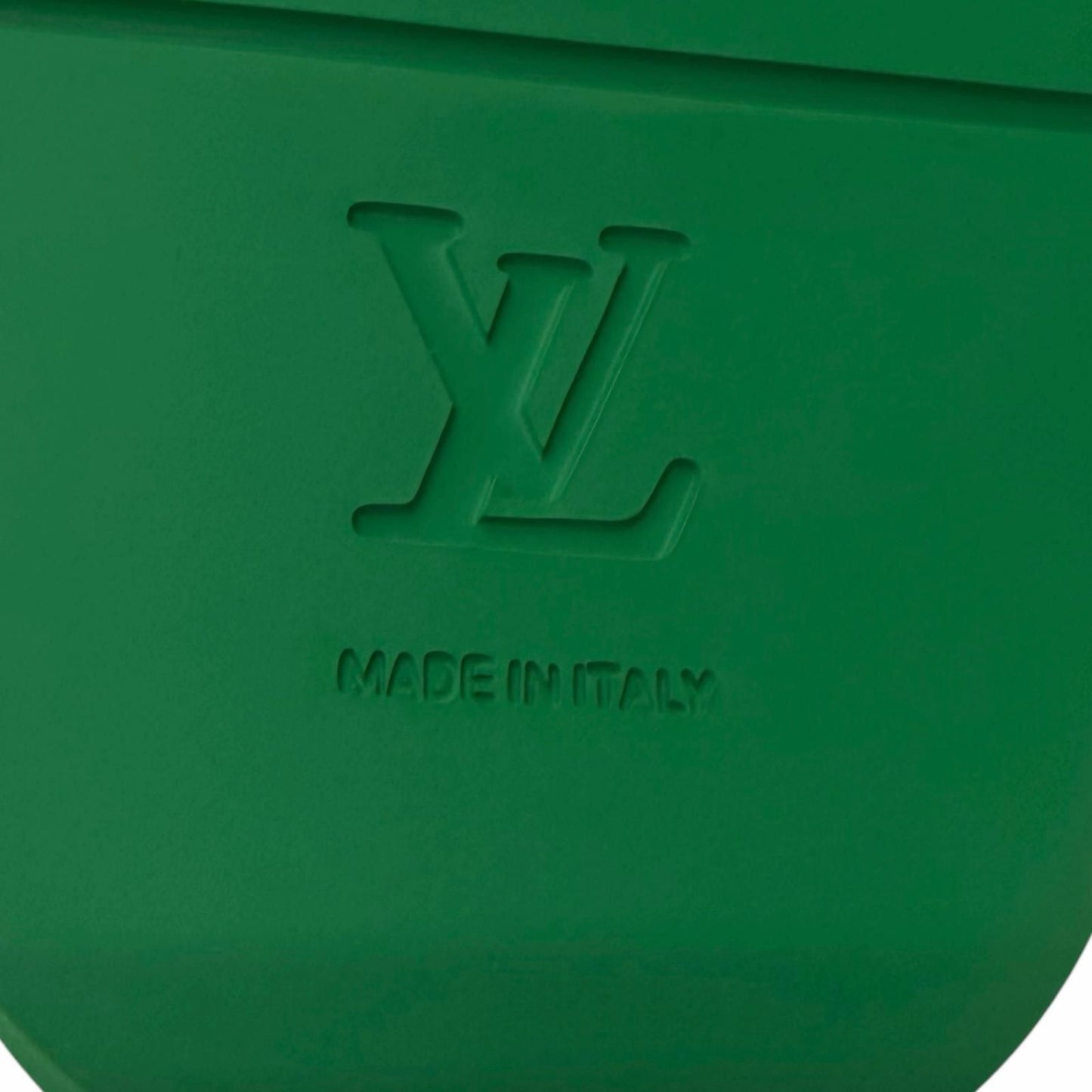 Louis Vuitton Miami Line Monogram Embossed Leather Shower Sandals Slide 6 — view 8