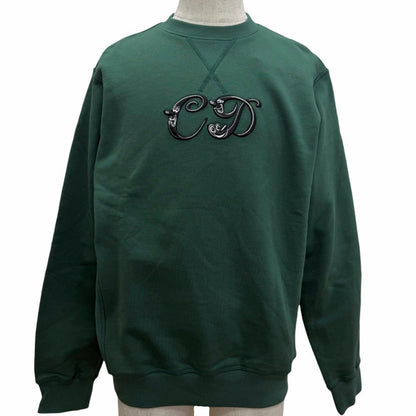Dior Homme Keny Shaaf CD Logo Embroidery Sweatshirt Shirt S Green