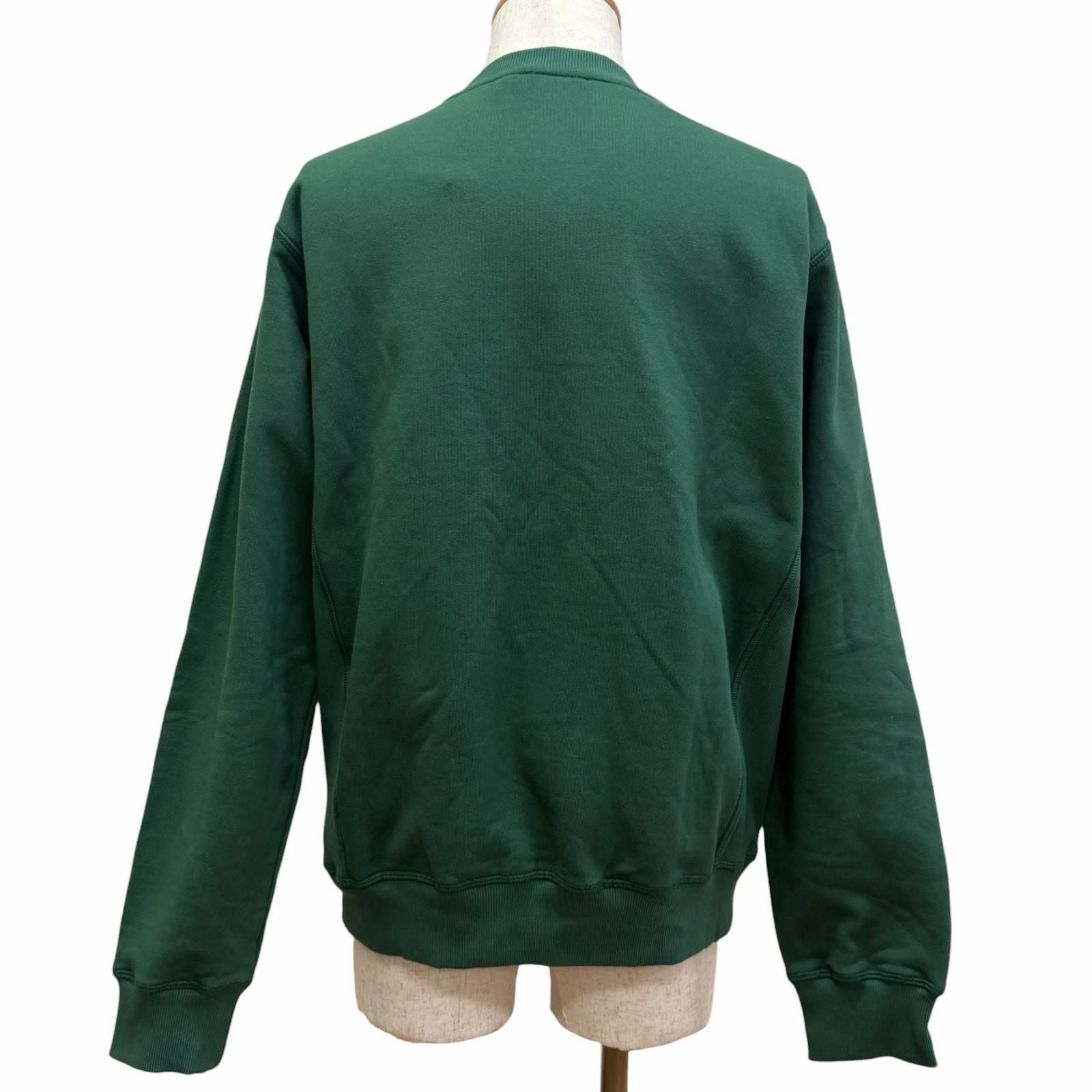 Dior Homme Keny Shaaf CD Logo Embroidery Sweatshirt Shirt S Green — view 4