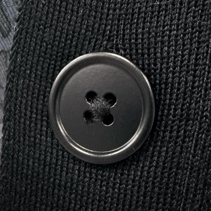 Hermes Silk 100% Neck Contrast Cardigan — view 5