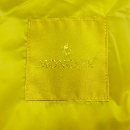 Moncler Citala Logo Patch Double Zip Up Jacket Yellow — view 9