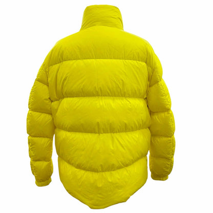 Moncler Citala Logo Patch Double Zip Up Jacket Yellow — view 4