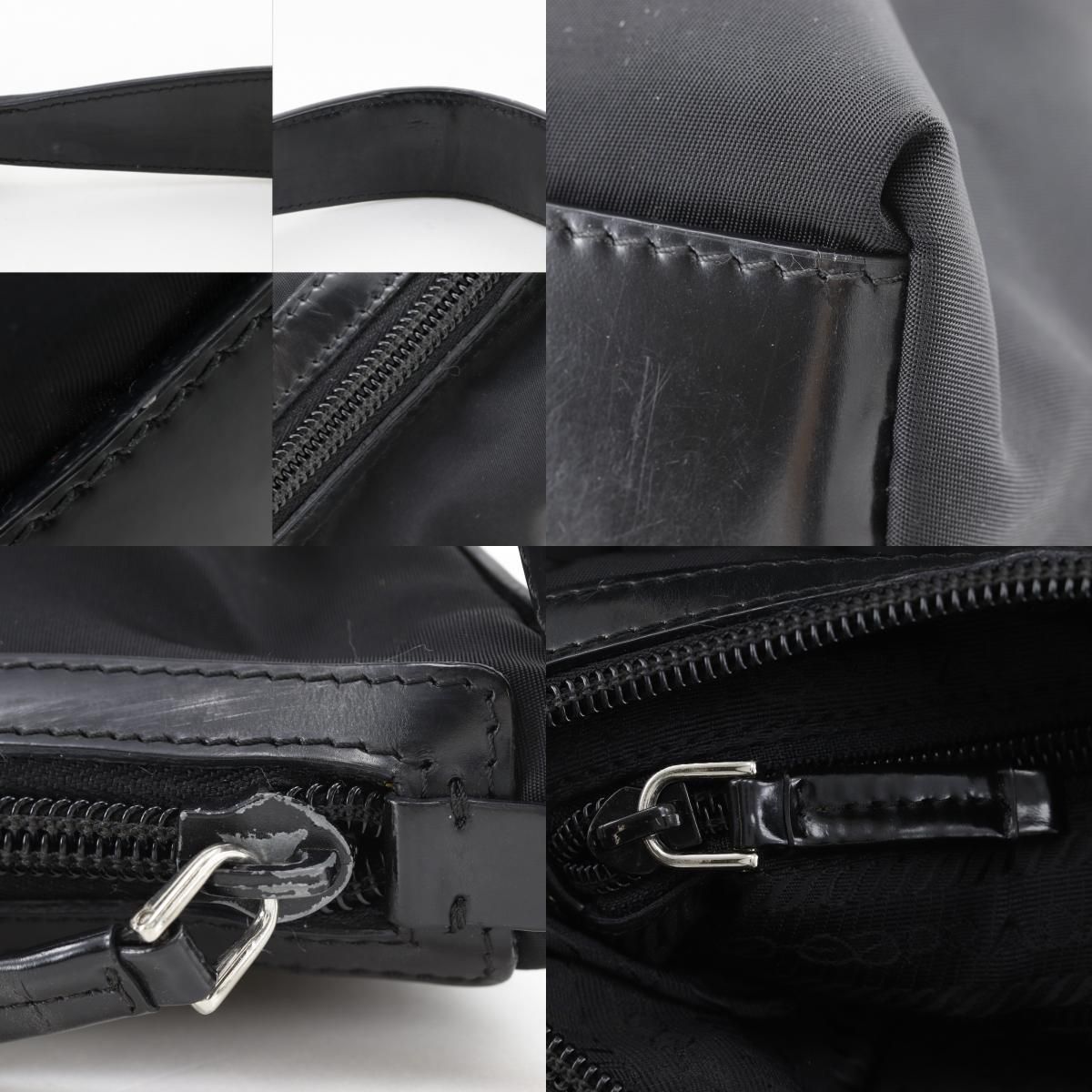 Prada Nylon Nero Black Shoulder — view 8
