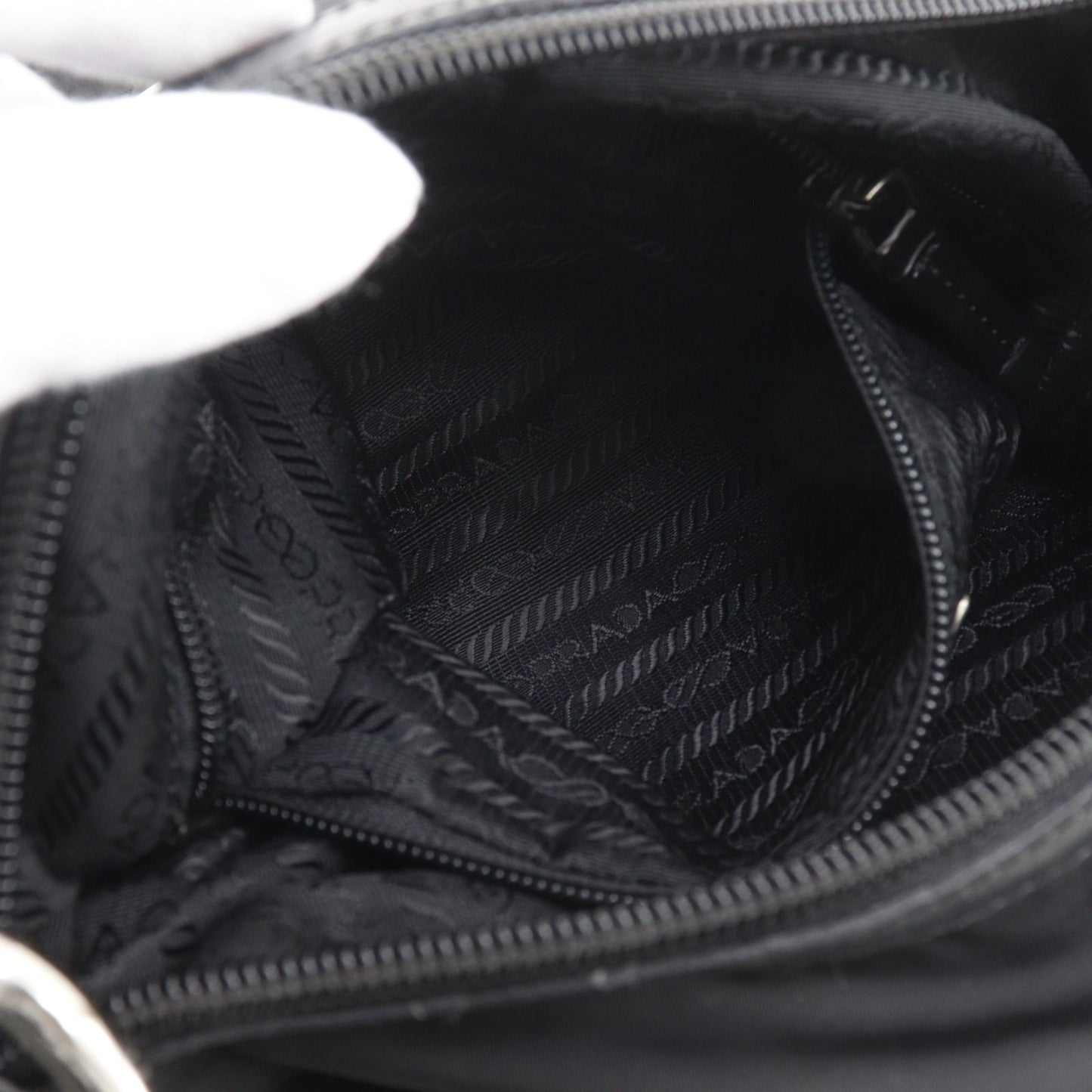 Prada Nylon Nero Black Shoulder — view 7
