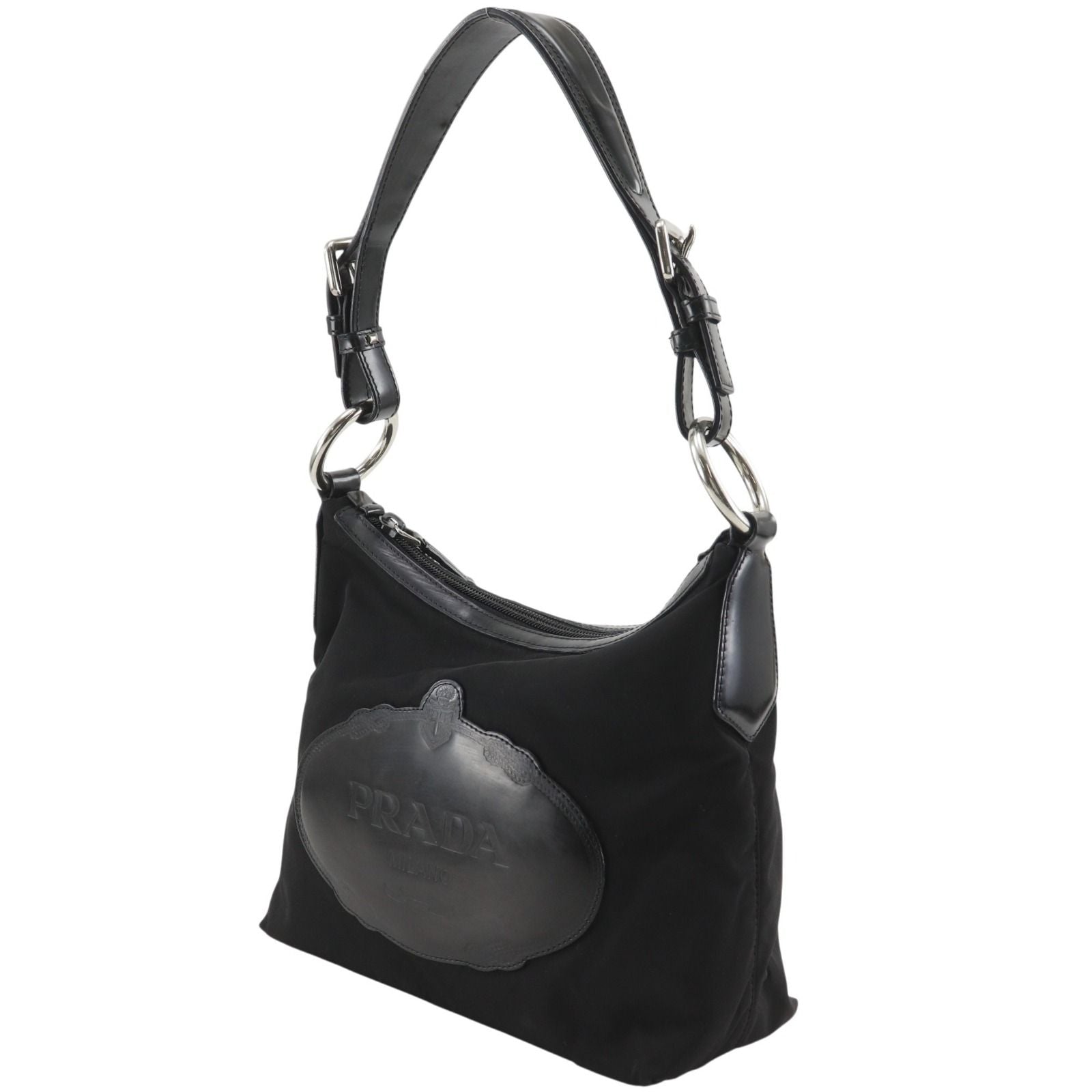 Prada Nylon Nero Black Shoulder — view 2