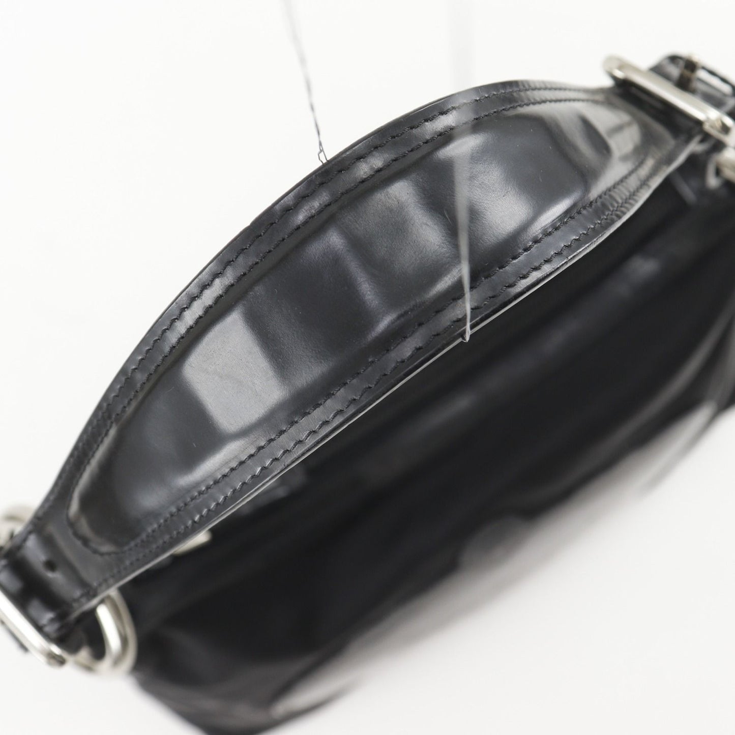 Prada Nylon Nero Black Shoulder — view 5