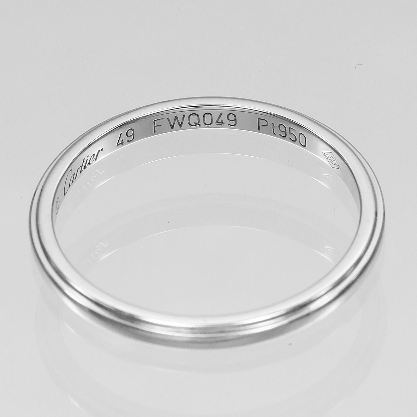 Cartier d'Amour Platinum Ring — view 5