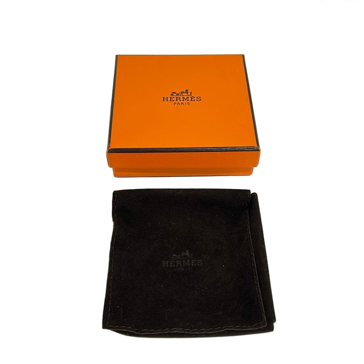 Hermes Choker Medallion Etoupe Gold Necklace — view 5