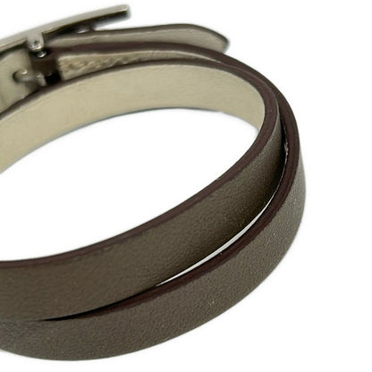 Hermes Bracelet Hapi 3 Etoupe Nata Silver — view 4