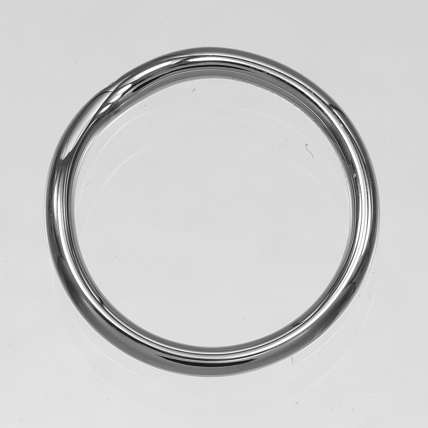 Tiffany & Co Curved Band Platinum Diamond Ring — view 9