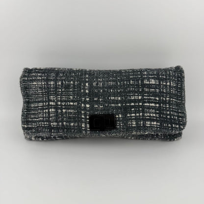 Prada Clutch Tweed Gray Vintage — view 2