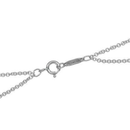 Tiffany & Co Infinity Double Chain 925 Sterling Silver Necklace — view 5