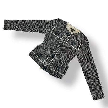 Louis Vuitton Collarless Jacket Black — view 2