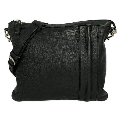 Gucci Shoulder Bag Black Detachable Strap Leather