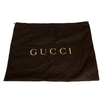 Gucci Shoulder Bag Black Detachable Strap Leather — view 8