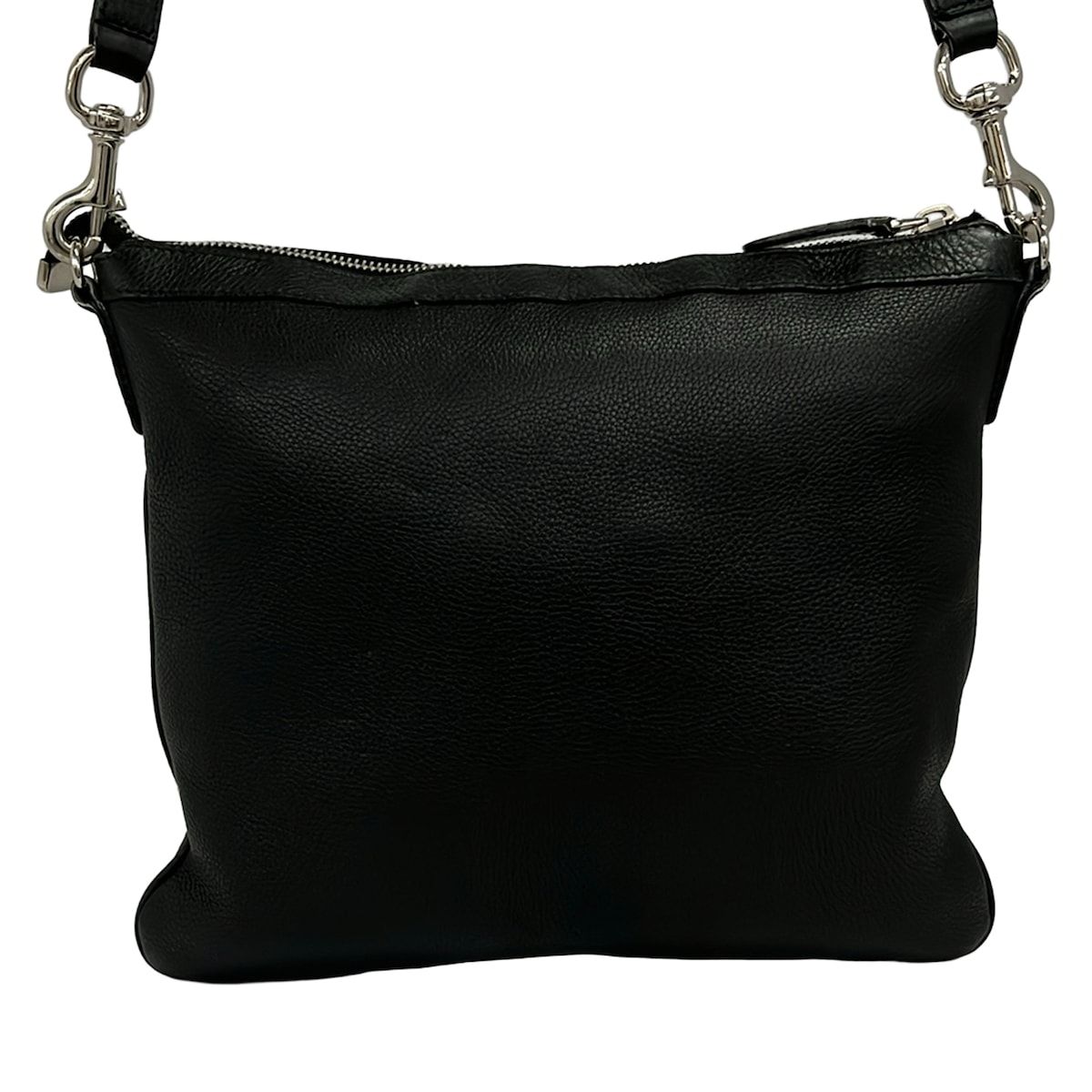 Gucci Shoulder Bag Black Detachable Strap Leather — view 3