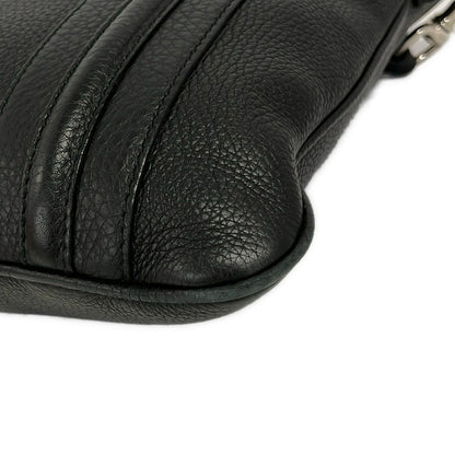 Gucci Shoulder Bag Black Detachable Strap Leather — view 6