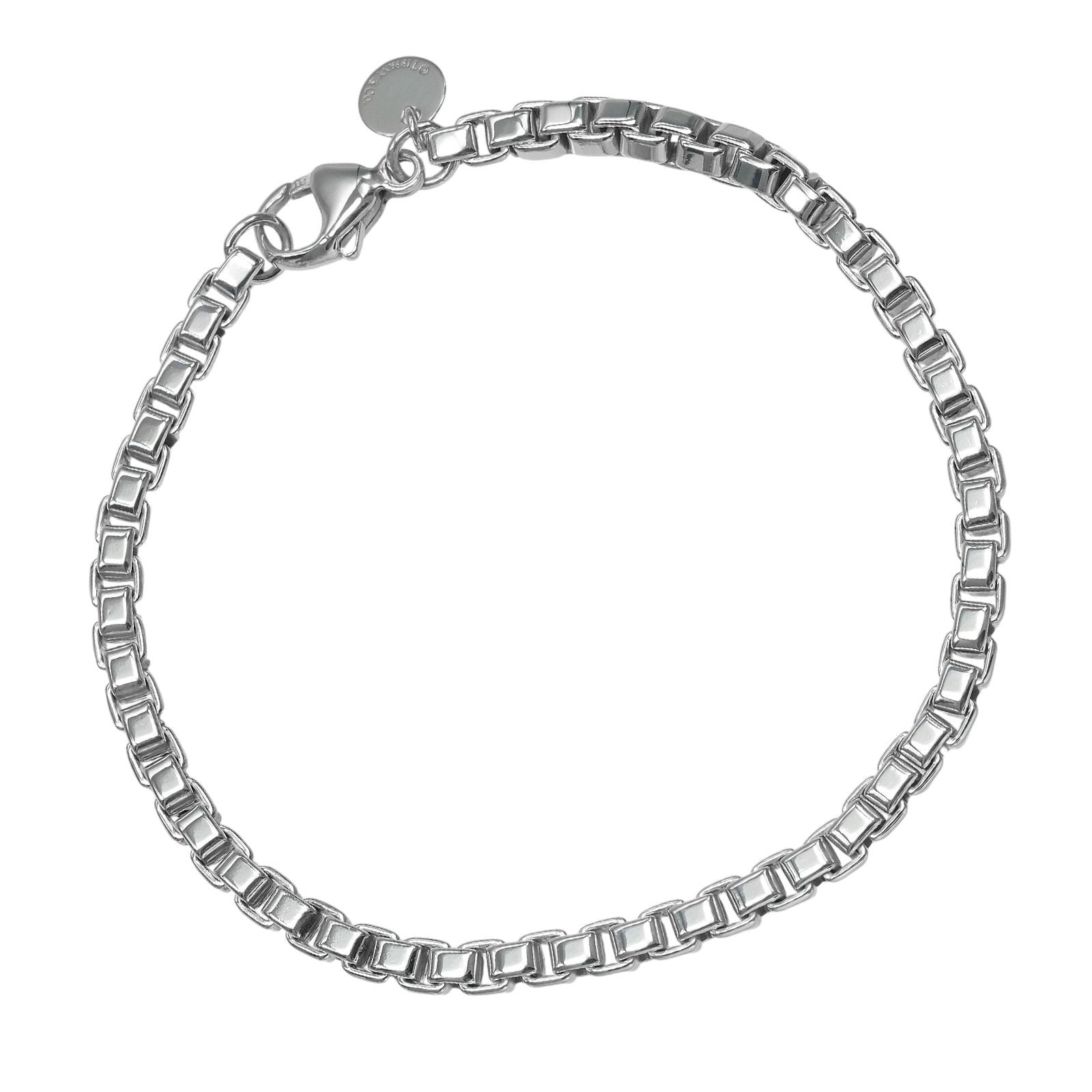 Tiffany & Co Venetian 18.5 cm 925 Sterling Silver Bracelet