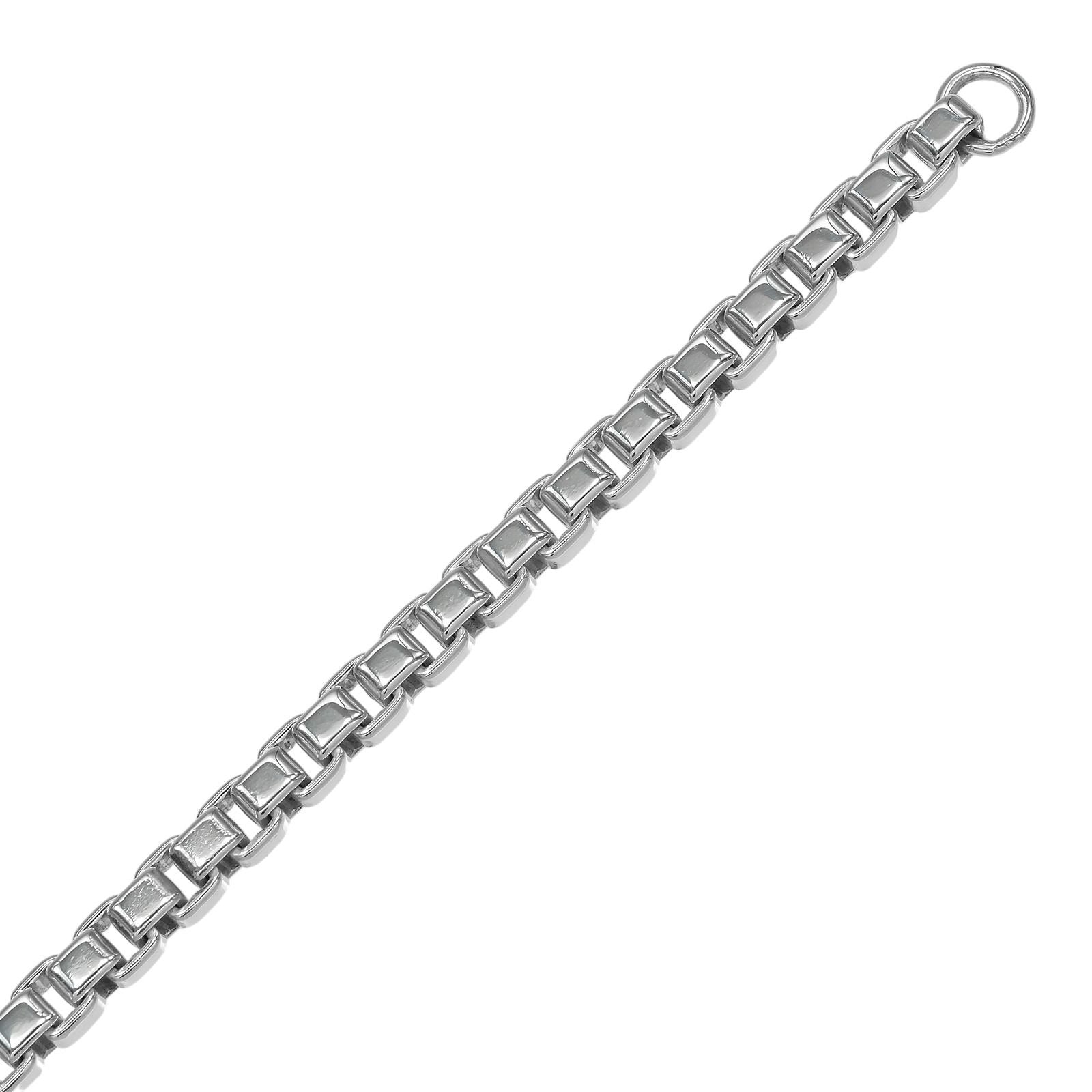 Tiffany & Co Venetian 18.5 cm 925 Sterling Silver Bracelet — view 8