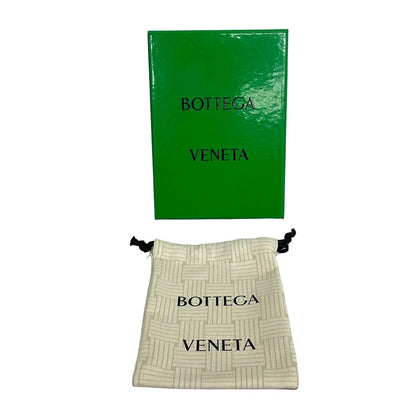 Bottega Veneta Bifold Wallet Cassette Zip Around Green Leather — view 6