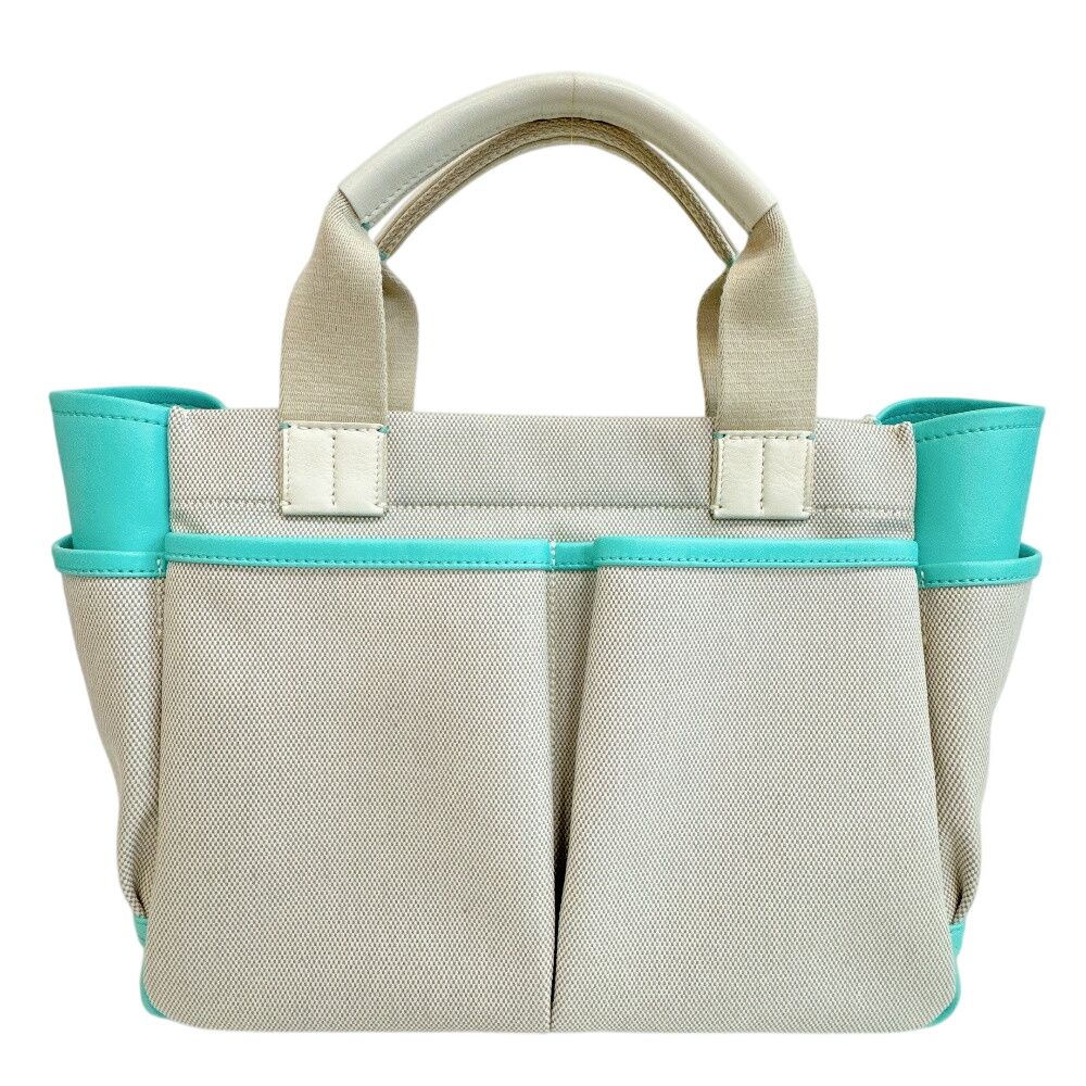 Tiffany & Co Cruise Canvas Garden Handbag Weekend Tote Logo — view 2