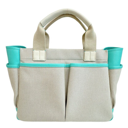 Tiffany & Co Cruise Canvas Garden Handbag Weekend Tote Logo — view 2