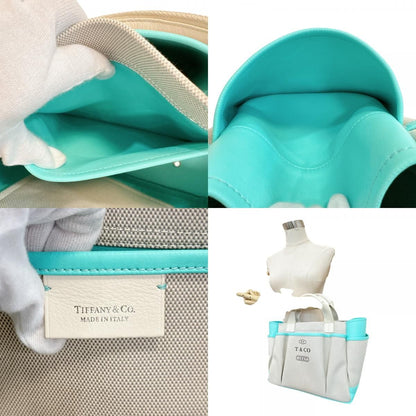Tiffany & Co Cruise Canvas Garden Handbag Weekend Tote Logo — view 8
