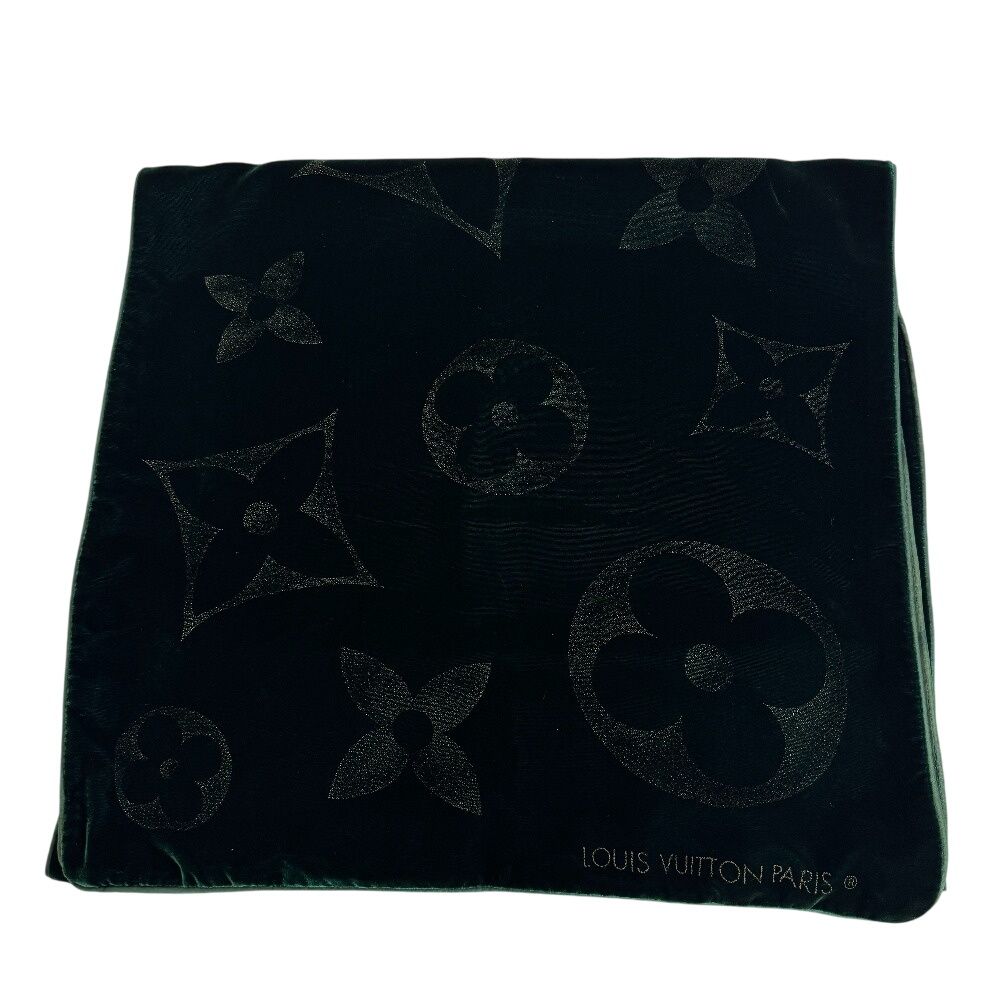 Louis Vuitton Scarf Bandana Shawl Echarpe Velvet Monogram — view 2