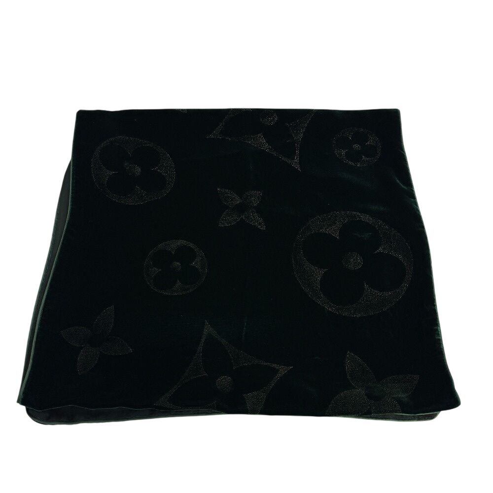 Louis Vuitton Scarf Bandana Shawl Echarpe Velvet Monogram — view 3