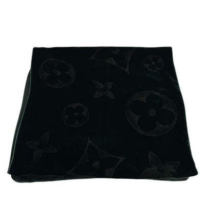 Louis Vuitton Scarf Bandana Shawl Echarpe Velvet Monogram — view 3