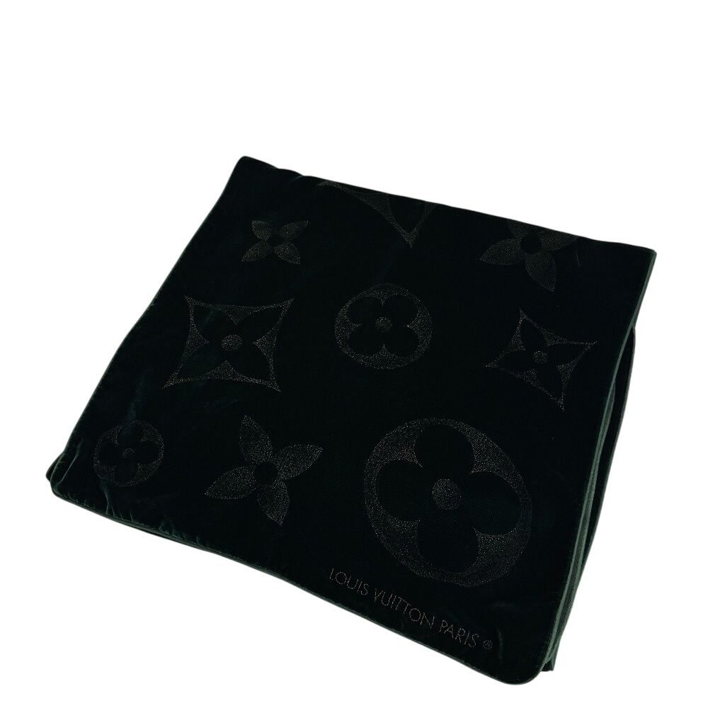 Louis Vuitton Scarf Bandana Shawl Echarpe Velvet Monogram