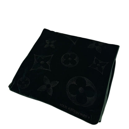 Louis Vuitton Scarf Bandana Shawl Echarpe Velvet Monogram