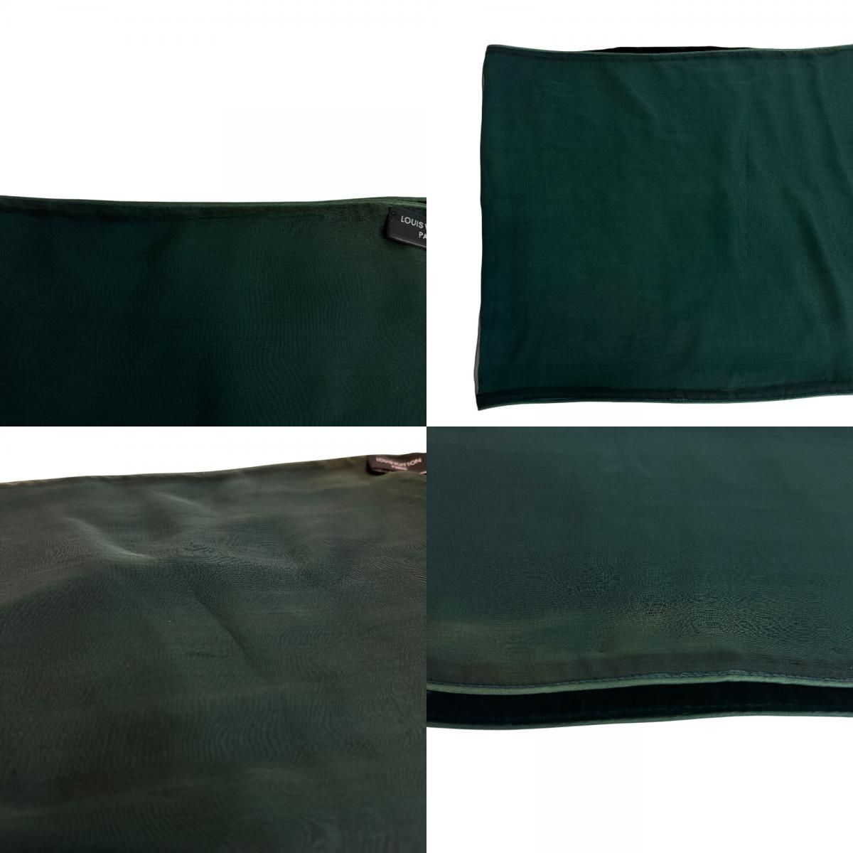 Louis Vuitton Scarf Bandana Shawl Echarpe Velvet Monogram — view 7