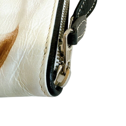 Balenciaga Baroque Floral Print Processing Second PC Case Clutch — view 4
