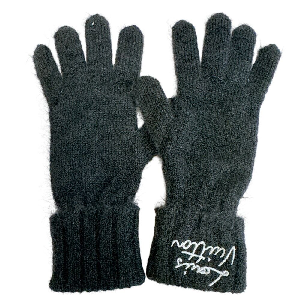 Louis Vuitton Glove LV Script Logo Gloves — view 2