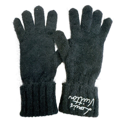 Louis Vuitton Glove LV Script Logo Gloves — view 2