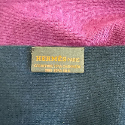 Hermes Reversible Logo Scarf — view 5