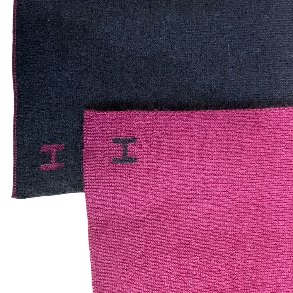 Hermes Reversible Logo Scarf — view 4