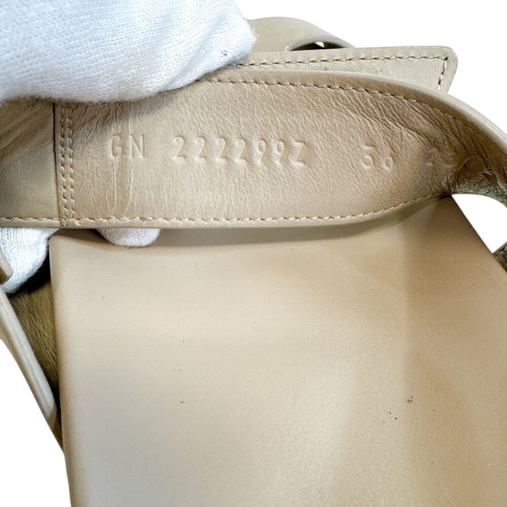 Hermes Chypre Sandals Beige — view 7