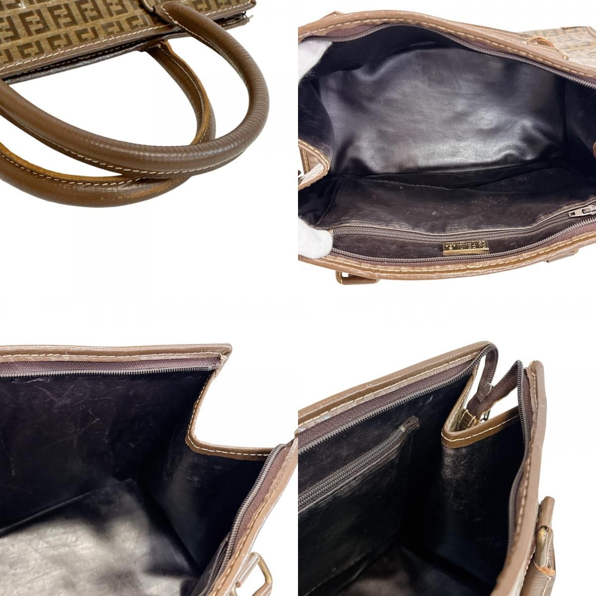 Fendi Zucchino Business Bag Zucca — view 7