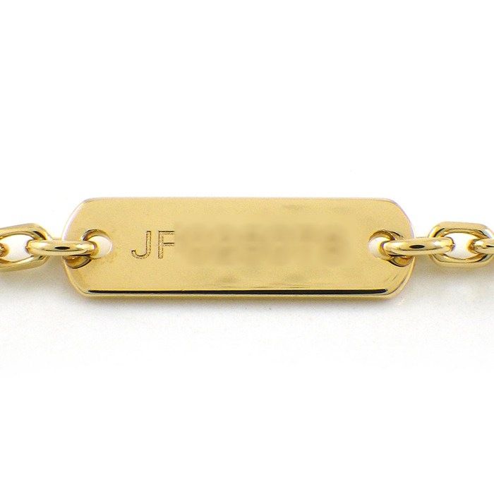 Van Cleef & Arpels Necklace Vintage Alhambra Guilloche 18k Yellow Gold Box Paper — view 4