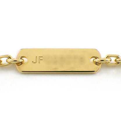 Van Cleef & Arpels Necklace Vintage Alhambra Guilloche 18k Yellow Gold Box Paper — view 4