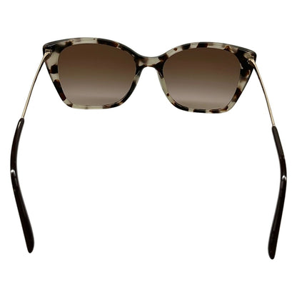Prada Sunglasses Dark Brown Light Gray Eyewear — view 3