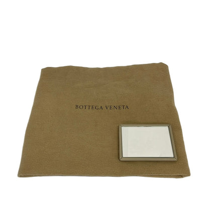 Bottega Veneta Shoulder Bag Intrecciato Beige Chain Leather — view 8